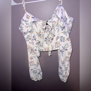 Forever 21 Cropped Blouse